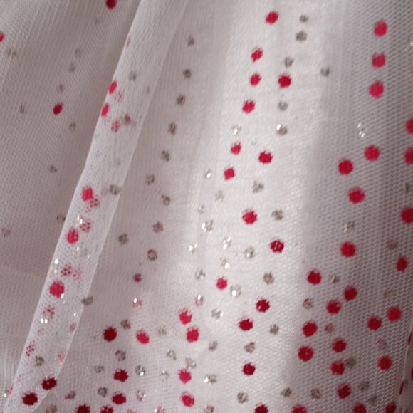 'Holiday Editions' Party Dress Size 18 Month's Red & White EUC - Picture 5 of 8